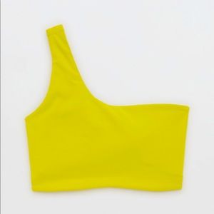 Offline by aerie goals one shoulder sports bra